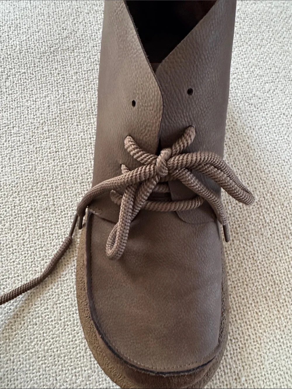 Japanese made - Men's Brown Lace-Up Chukka Boots 10.5.